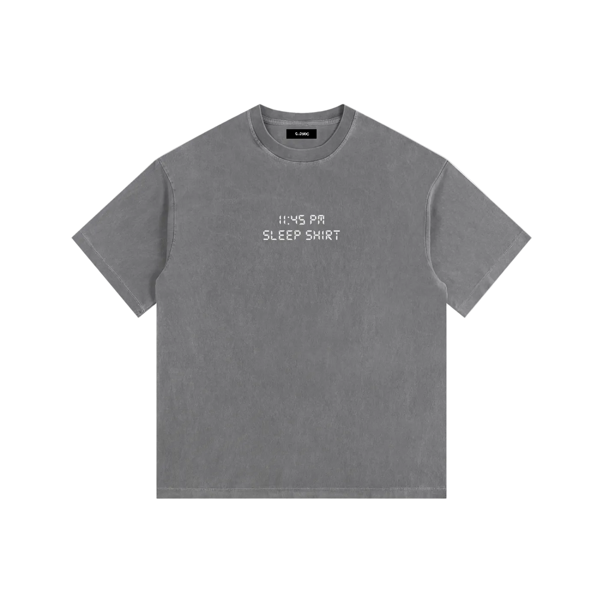 11:45pm sleep shirt - gray