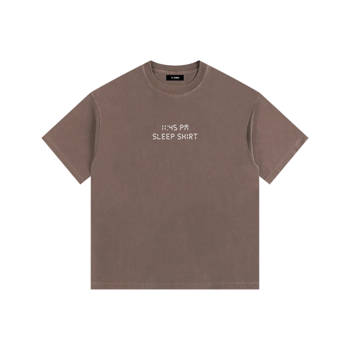 11:45pm sleep shirt - brown